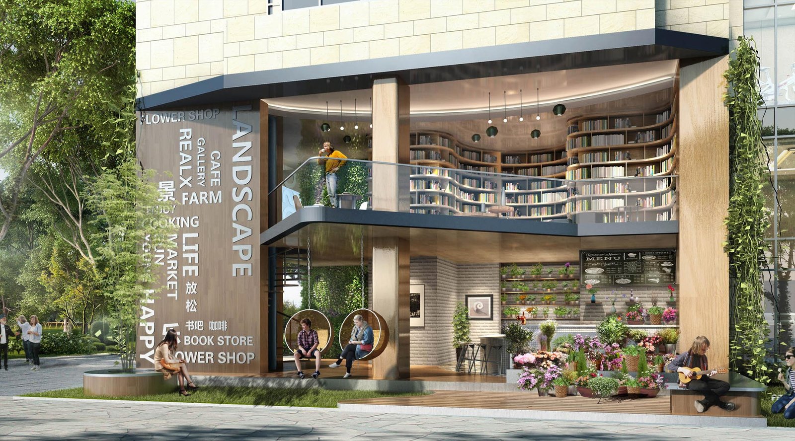 Eco Life Mini Mall Renovation – HOA ARCHITECTURE LIMITED